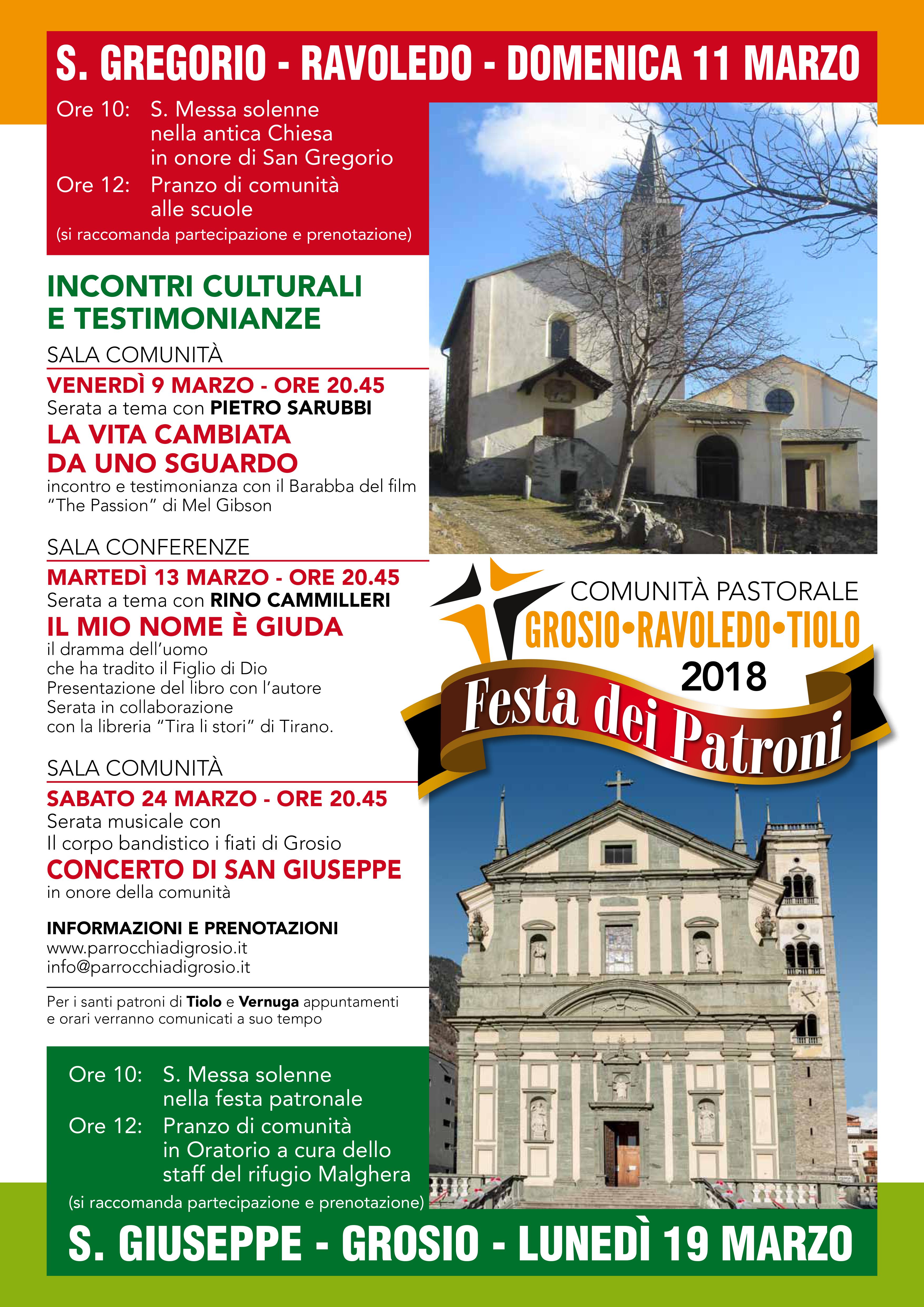 FESTA DEI PATRONI 2018